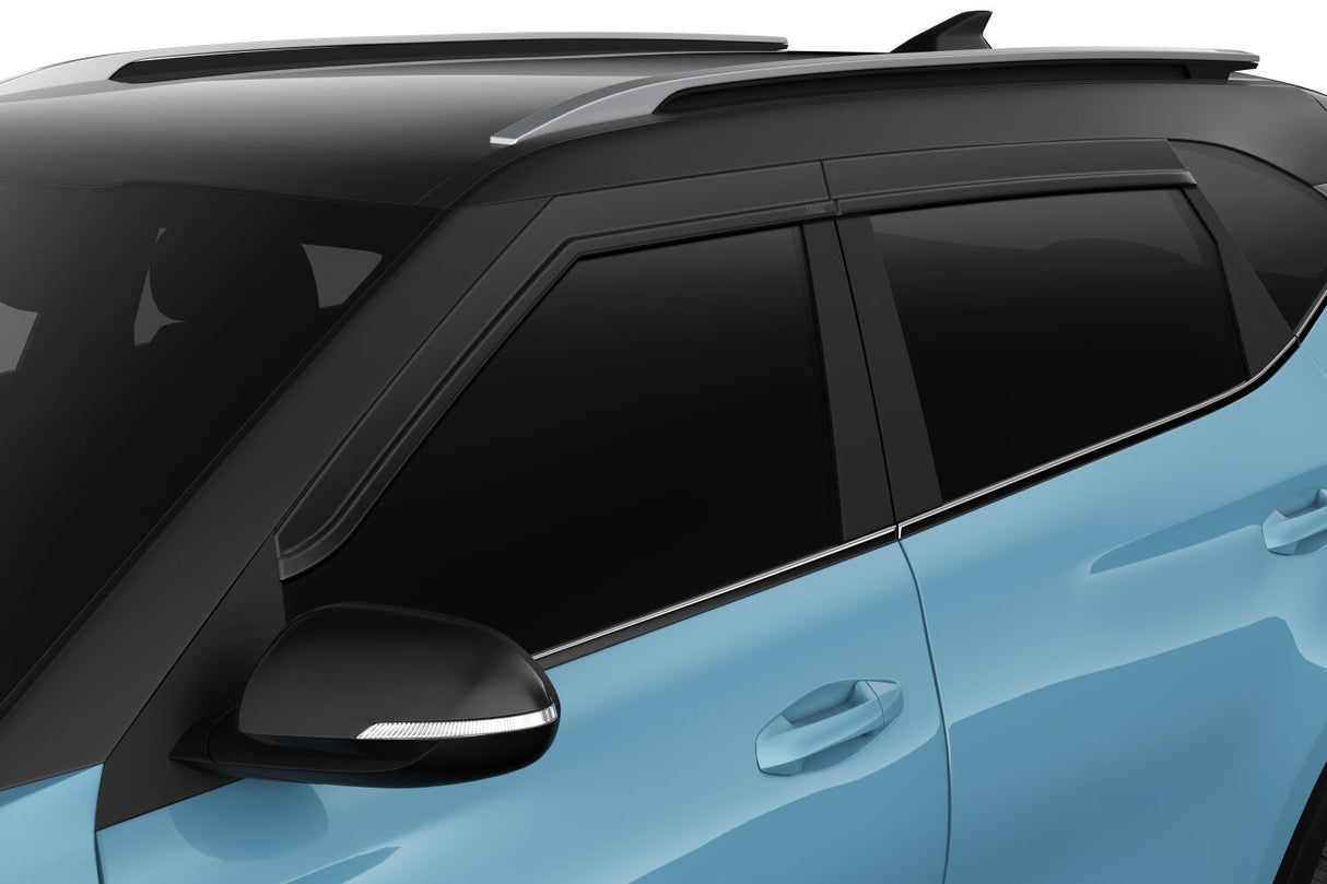 Husky Liners 2854134 Low Profile Ventvisor Deflector; Smoke; Outside Mount; 4 pc.