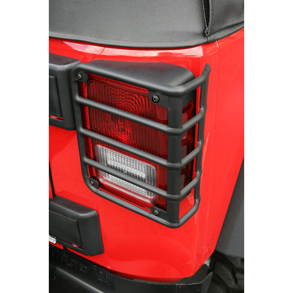 Rugged Ridge - Rugged Ridge 11226.02 Euro Guard Kit, Tail Light, Black; 07-18 Jeep Wrangler JK - 11226.02