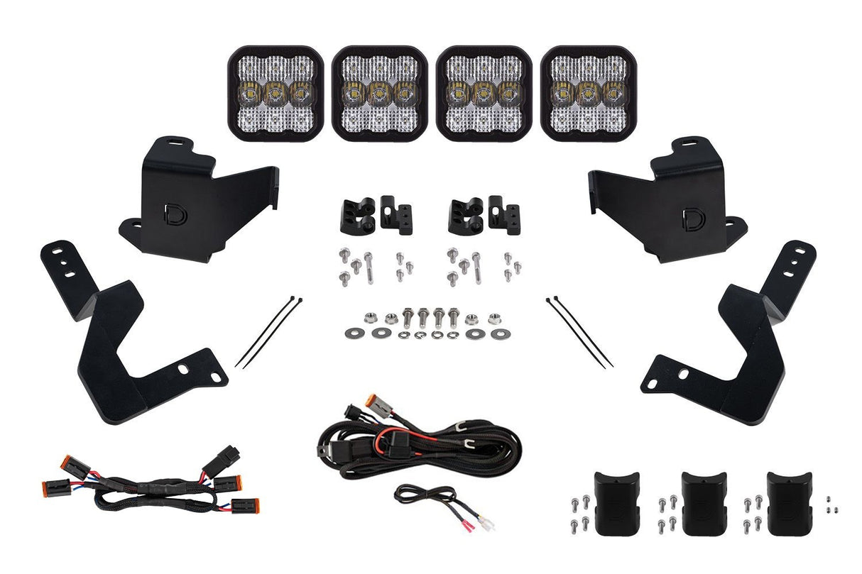 Diode Dynamics DD8027 Bolt-on fitment on 2024 Toyota Tacoma 2024