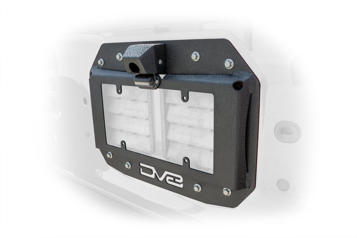 DV8 Offroad - Jeep JL Spare Tire Delete Kit W/ Camera Housing - TSJL-02