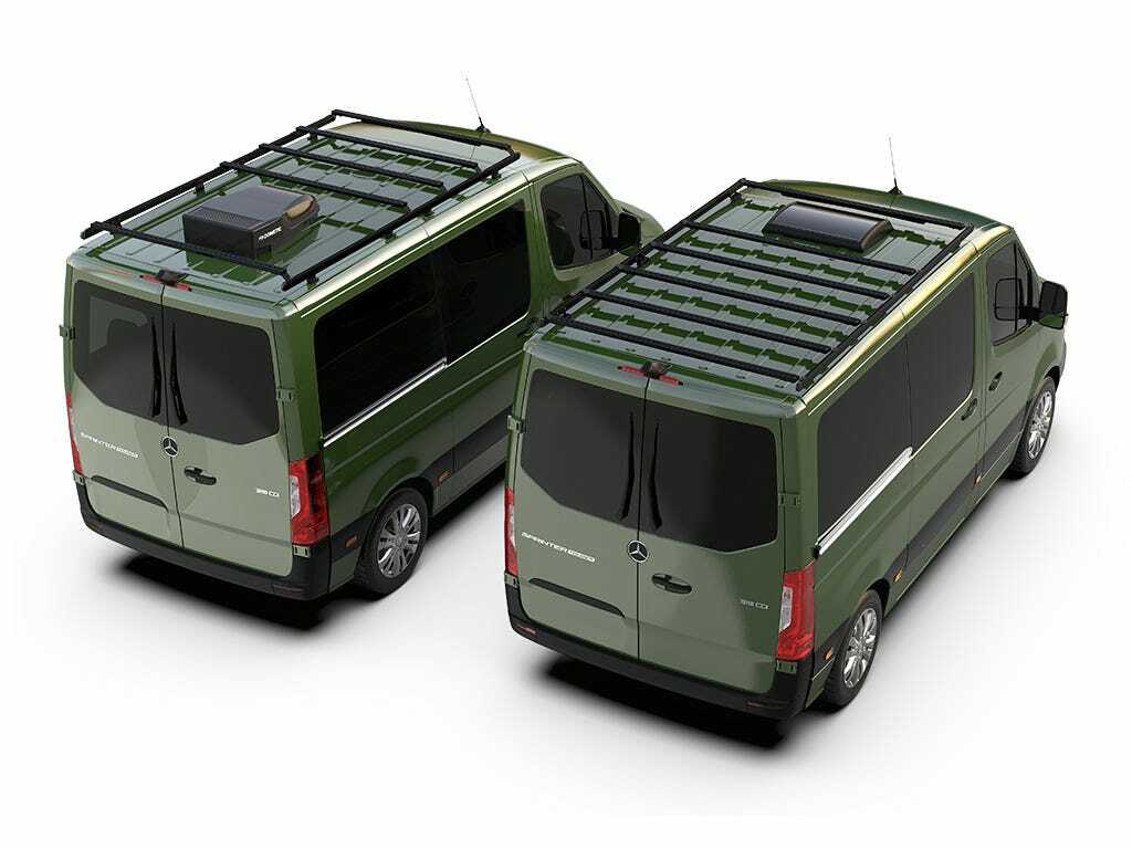 Front Runner - Mercedes Benz Sprinter (L1H1/144in SWB/Standard Roof) (2007-Current) Slimpro Van Rack Kit - KVMS001T
