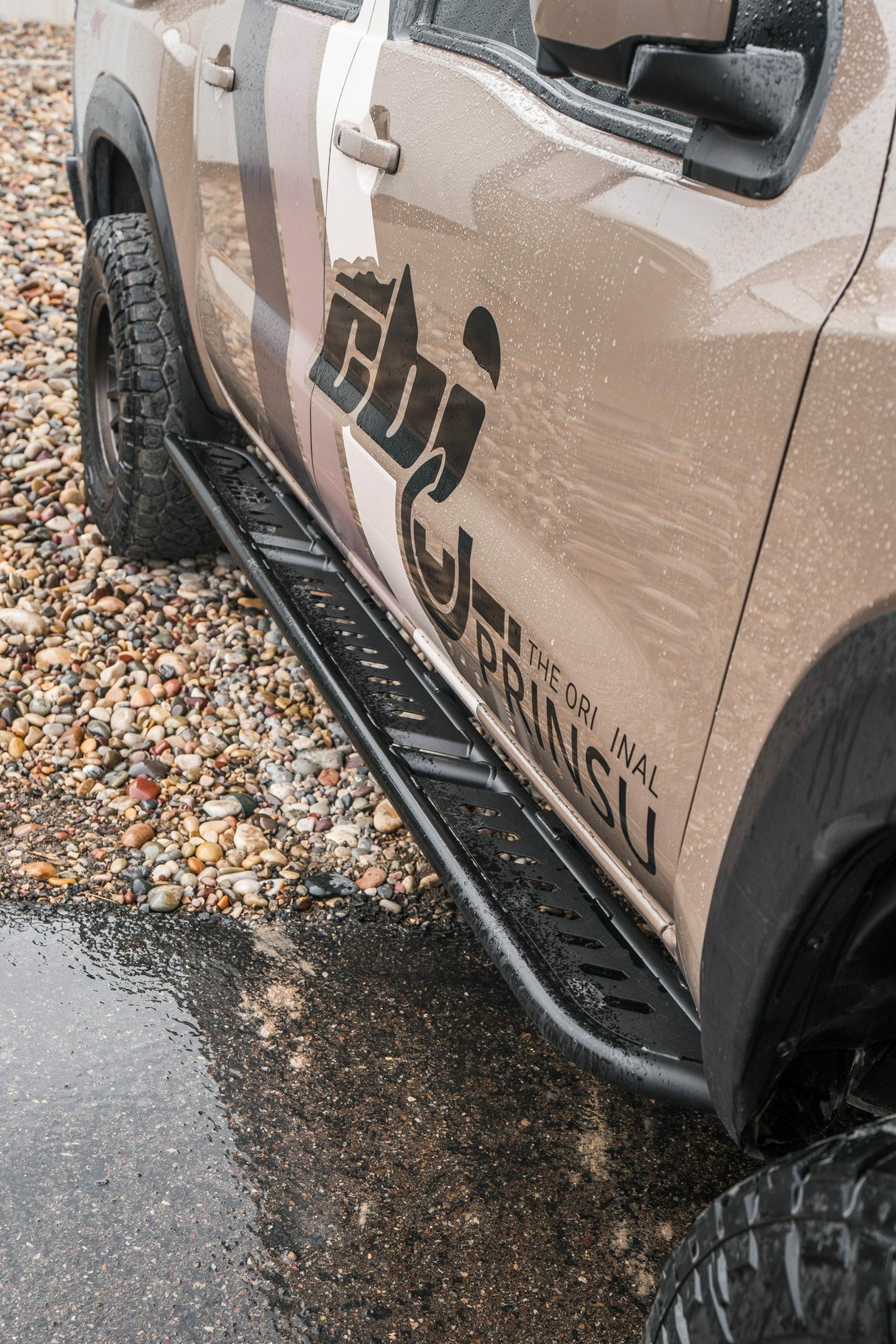 CBI - 3rd Gen Nissan Frontier Rock Sliders | 2022-2025 - Bare Metal - 300-000-024-017