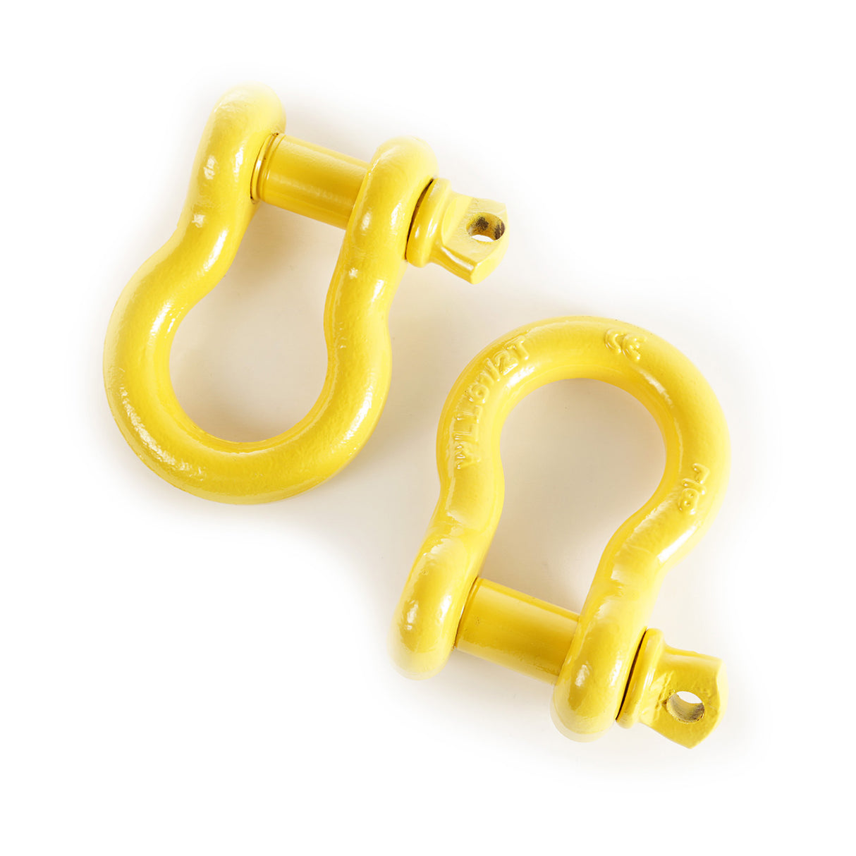 Rugged Ridge - D-Rings, 7/8-Inch, Yellow, Pair - 11235.14