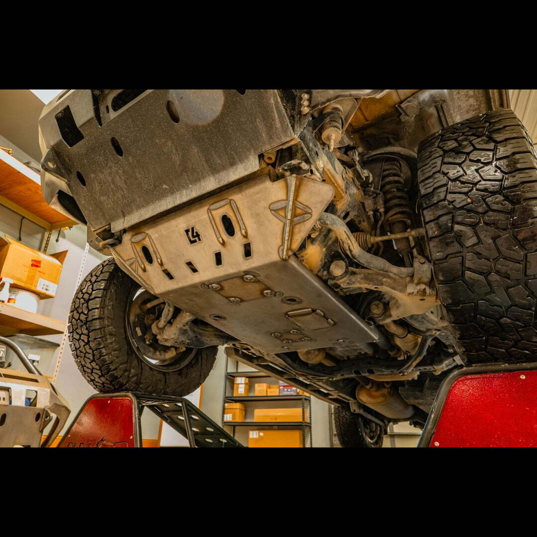 C4 Fabrication - GX460 & 4Runner Front Skid Plate / 5th Gen / 2010+ - 1100-5403-K-01NA