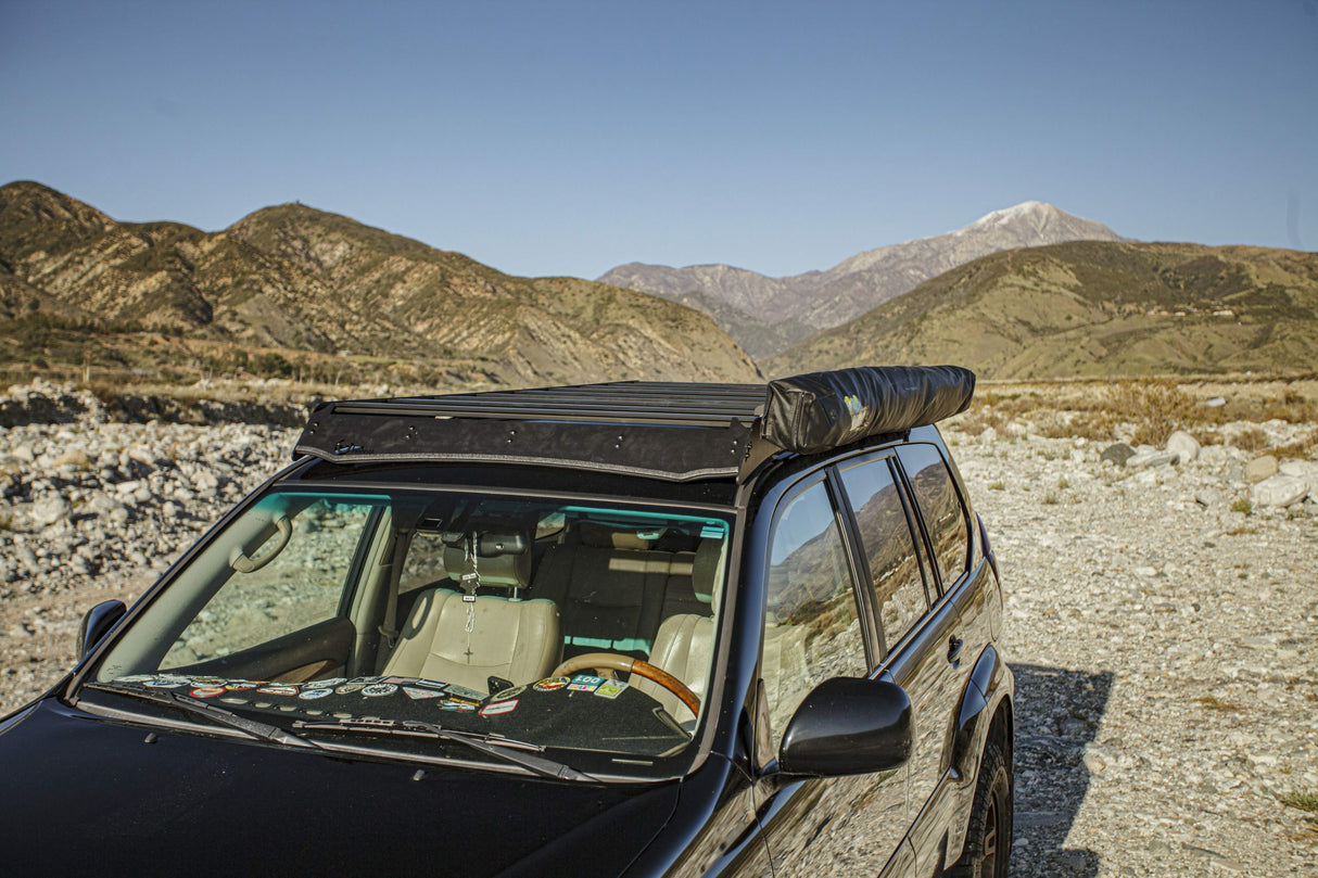 Prinsu - Lexus GX470 Prinsu Roof Rack / Cutout for 40" Light Bars - 400-000-016-004