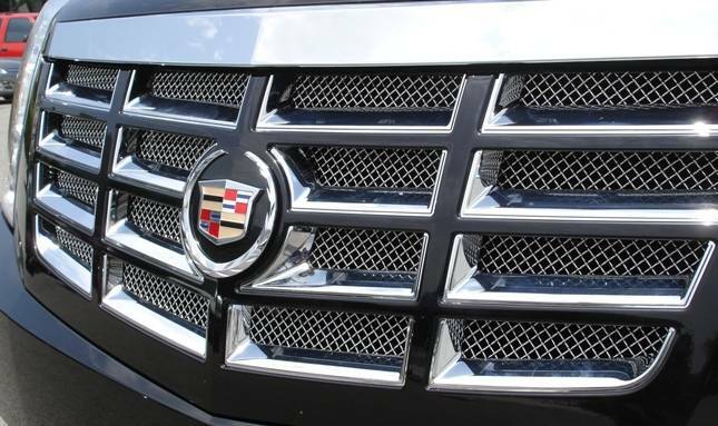 T-Rex Grilles - 1 Pc Small Mesh Stainless Steel Upper Class Grille Insert - Mesh only, no frame - 54195