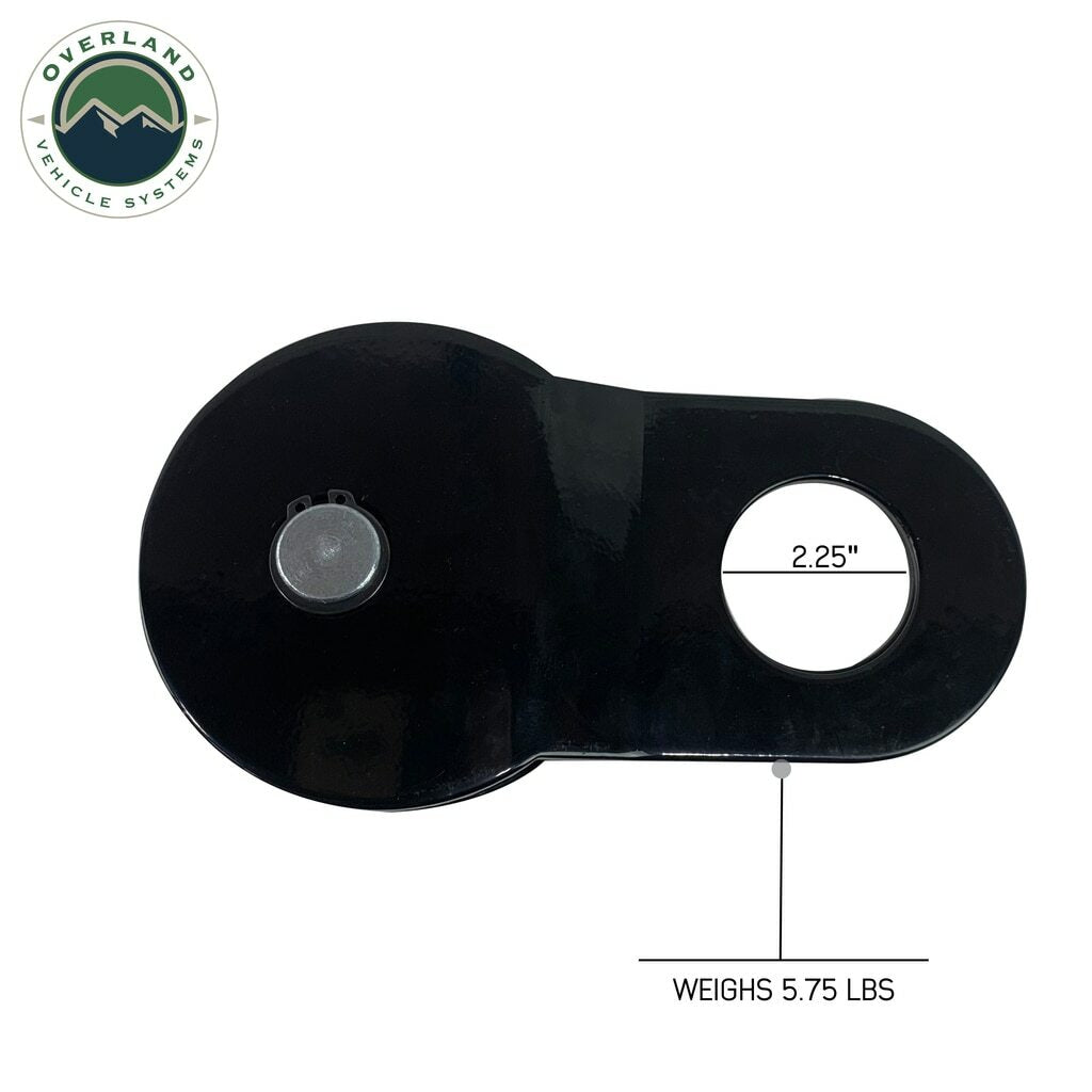 Overland Vehicle Systems - Snatch Block - Heavy Duty Universal Snatch Block Pulley - 19139905
