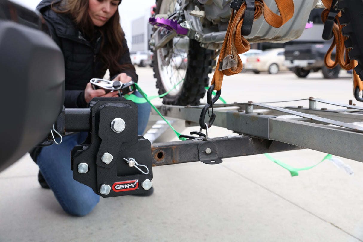 GEN-Y Hitch GH-26012 VOYAGER Hitch w/ Platinum Ball Mount (GH-103705) - 5.75" Tube