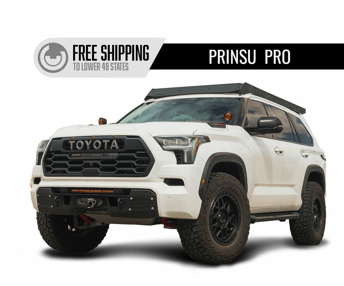 Prinsu - Toyota Sequoia Prinsu Pro Roof Rack | 2023-2025 - Standard - 400-002-030-003