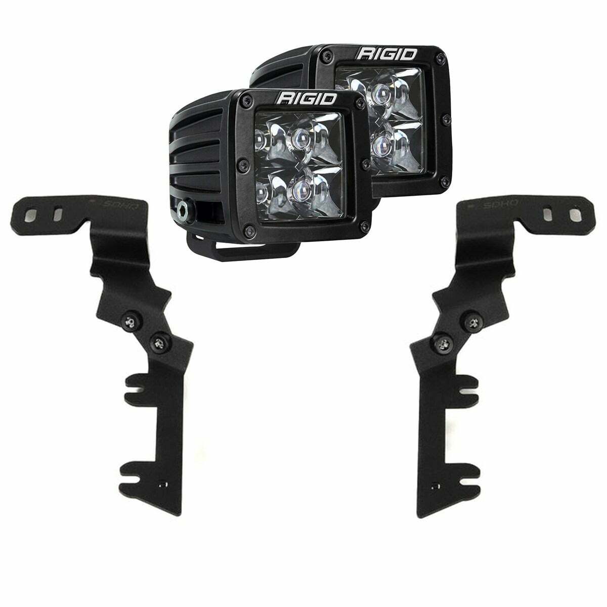 RIGID - Chevy/GMC Colorado/Canyon 23-27 D-Series Spot Midnight A-Pillar Kit - 46789