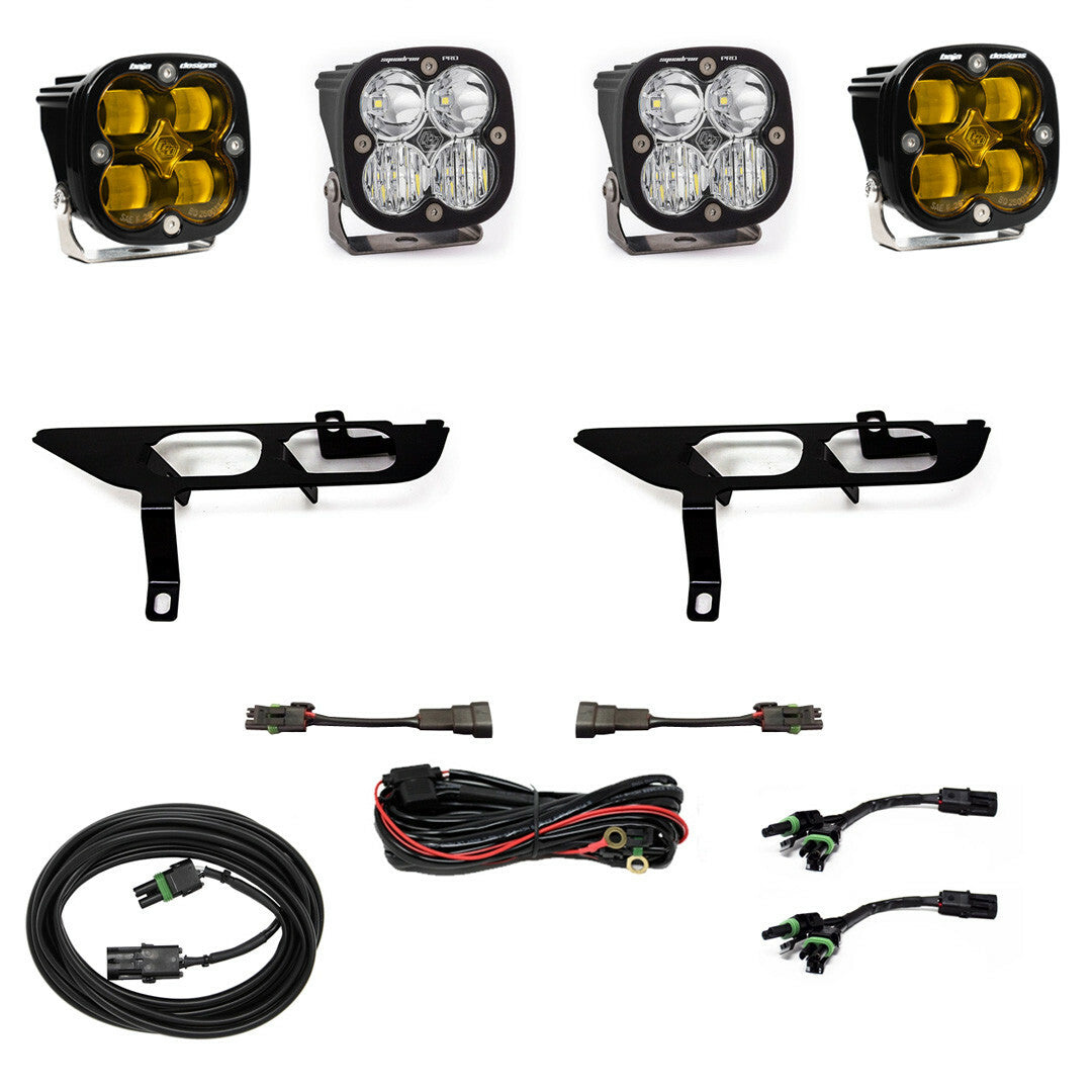 Baja Designs - 447697 - Squadron SAE/Sport Fog Pocket Light Kit