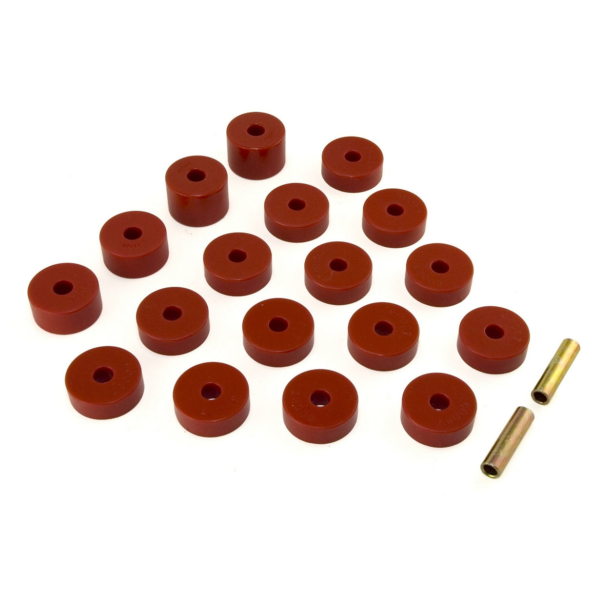 Bushing Set Body Mount; 74-75 Jeep CJ Models