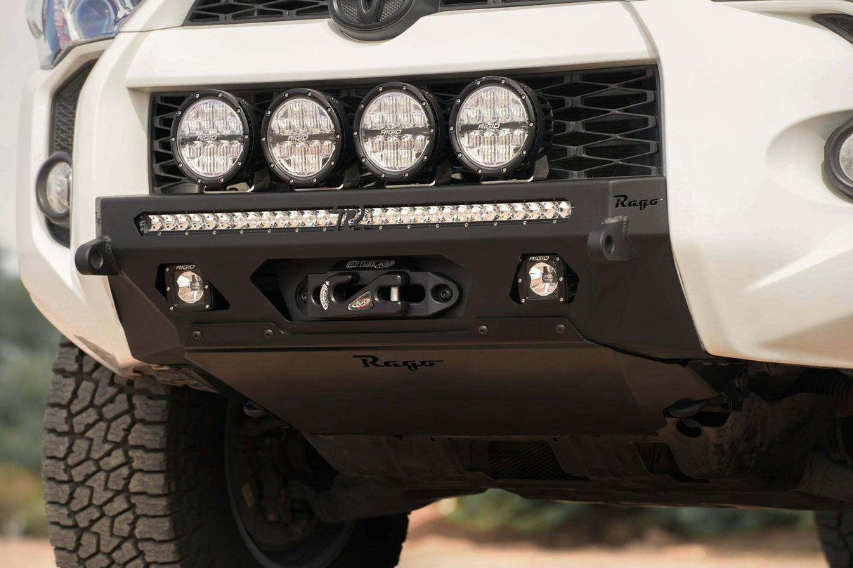 Rago Fabrication - 2014-2024 Toyota 4Runner Skid Plate for Center Mount Front Bumper - AC6606903NA