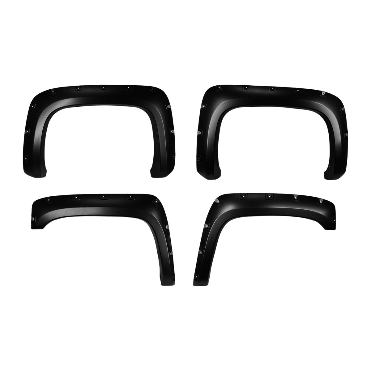 TrailFx - Pocket Style Fender Flares For Chevrolet Silverado 1500-3500 (TFC3001S)
