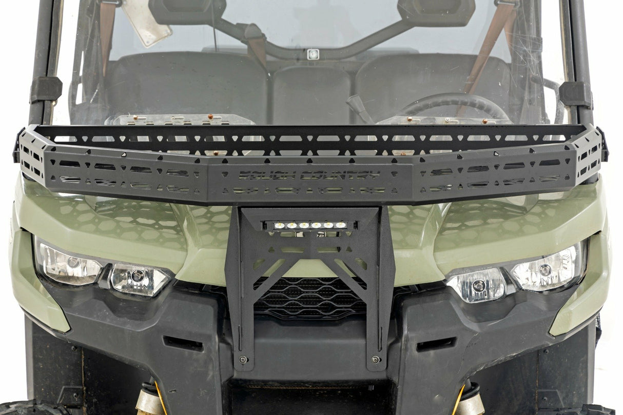 Rough Country - Front Cargo Rack - Can-Am Defender HD 8 HD 9 HD 10 - 97074