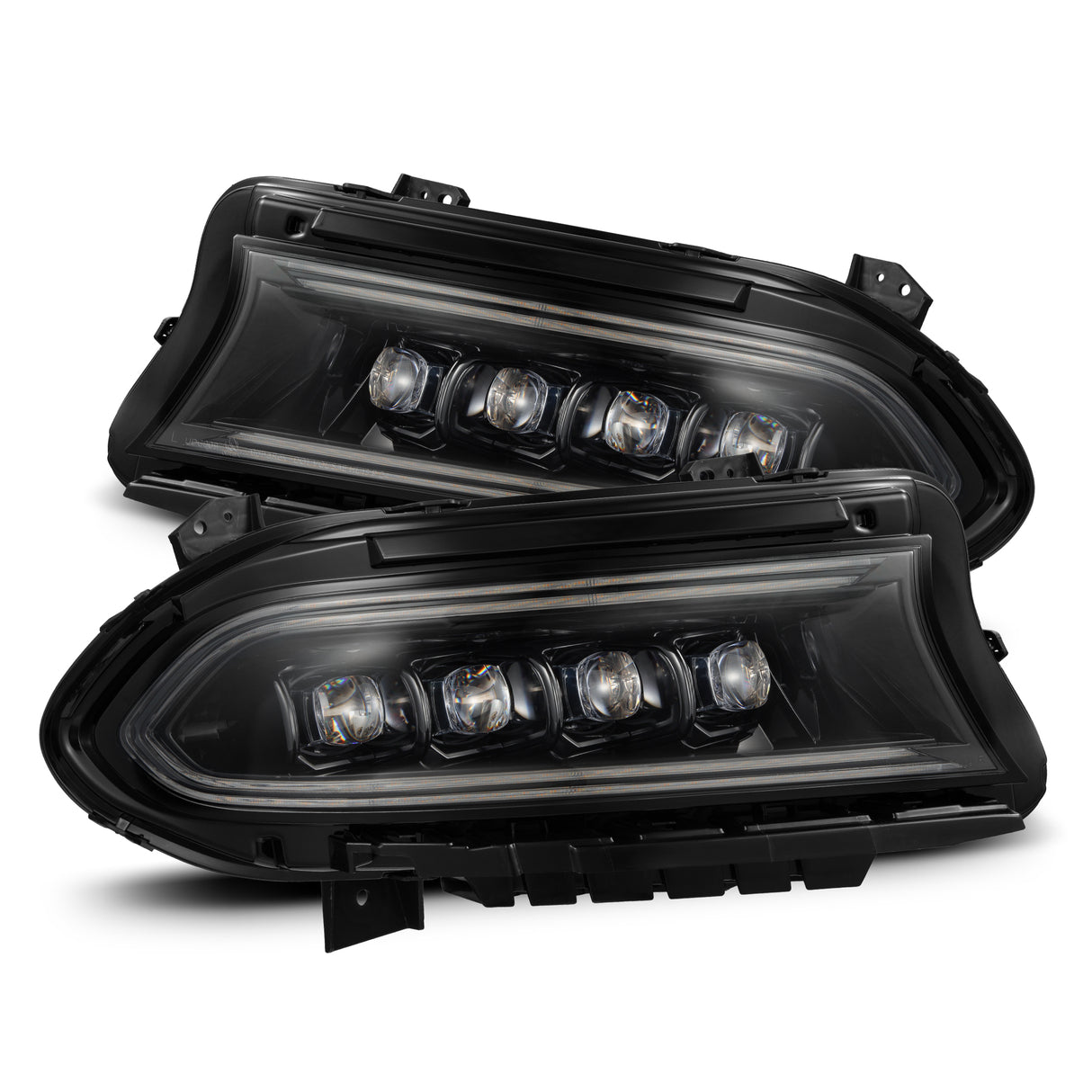AlphaRex 880500 Projector Headlights Alpha Black