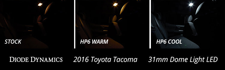 Diode Dynamics - DD0296S - 31mm HP6 LED Blue (single)