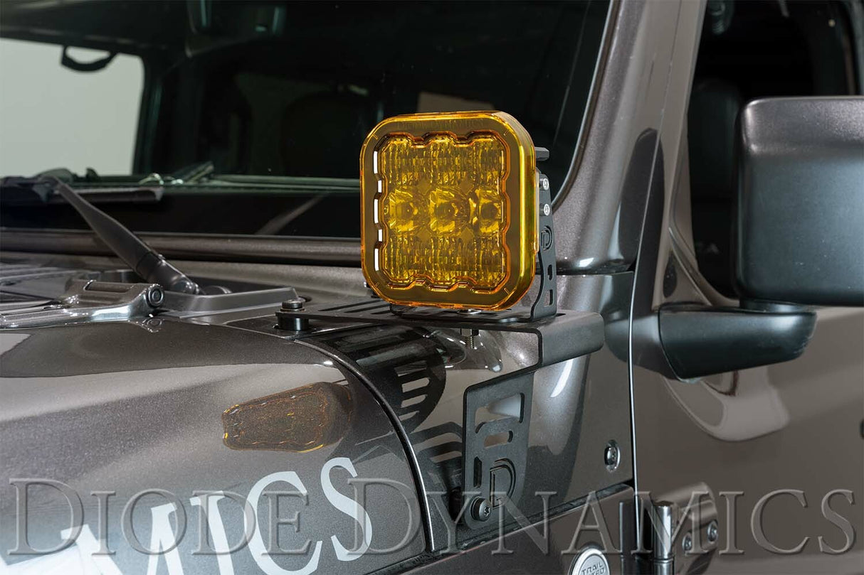Diode Dynamics - SS5 LED Pod Cover Yellow (one) - DD7219
