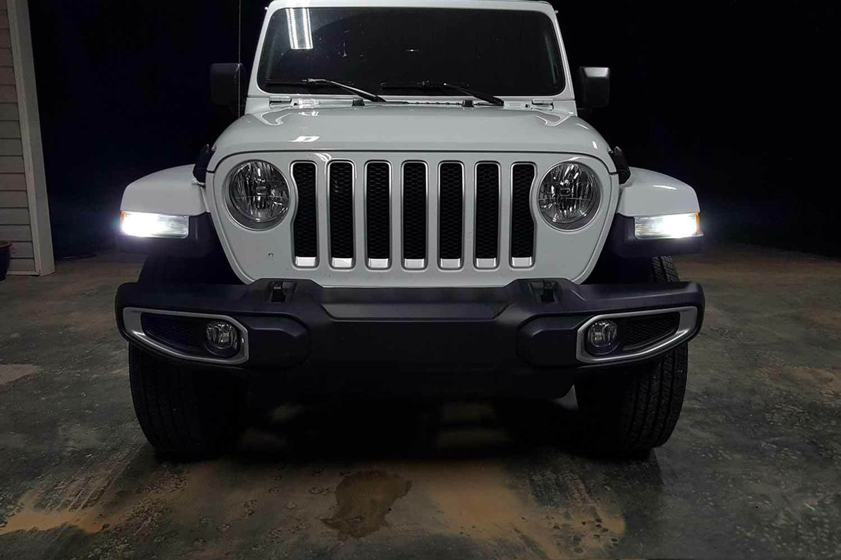 Diode Dynamics - DD0421 - JL Wrangler Front Turn Stage 1 (7443 HP48 White & Amber)
