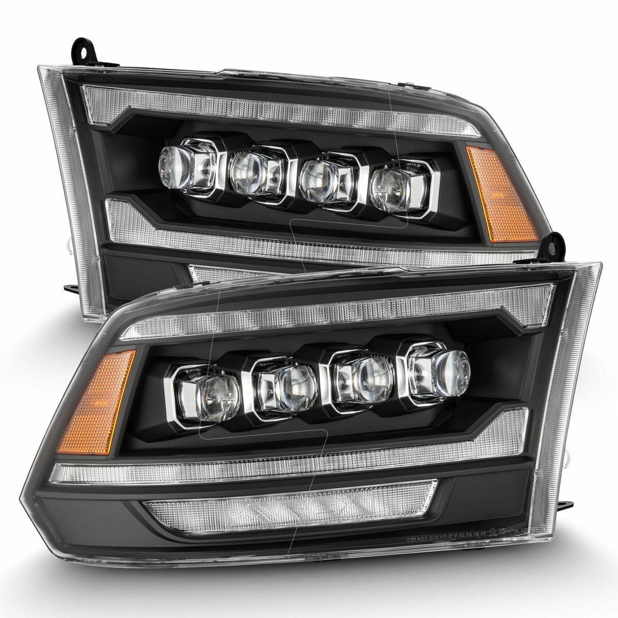AlphaRex 880556 LED Projector Headlights in Chrome