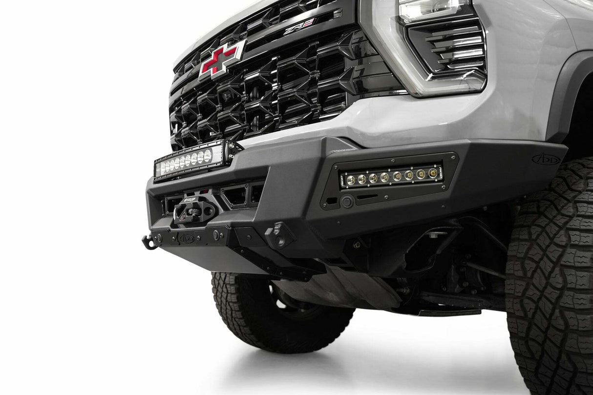 Addictive Desert Designs - 2024 Chevy Silverado 2500 Phantom Winch Front Bumper - F820335070103