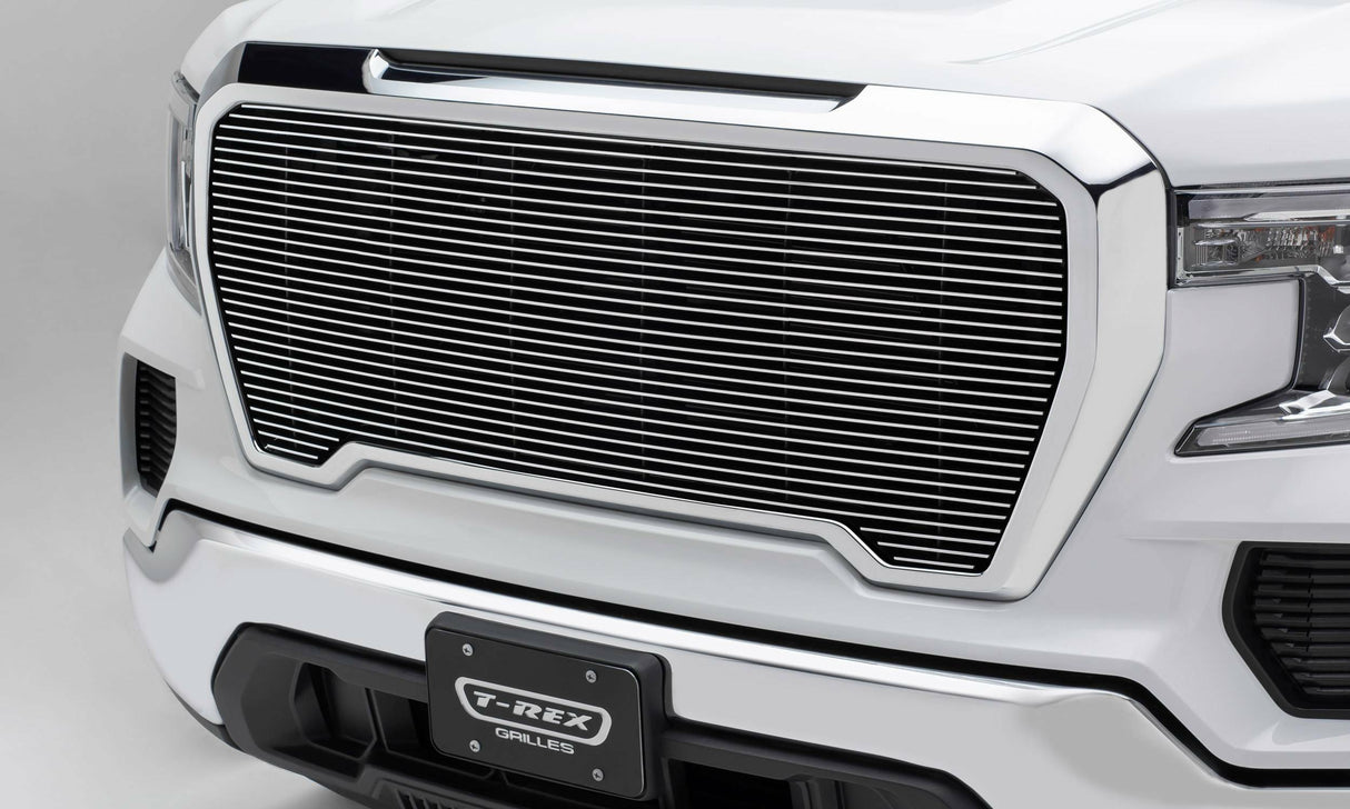 T-Rex Grilles - 2019-2021 GMC Sierra 1500 Billet Grille, Polished, Aluminum, 1 Pc, Insert - PN #20213 - 20213