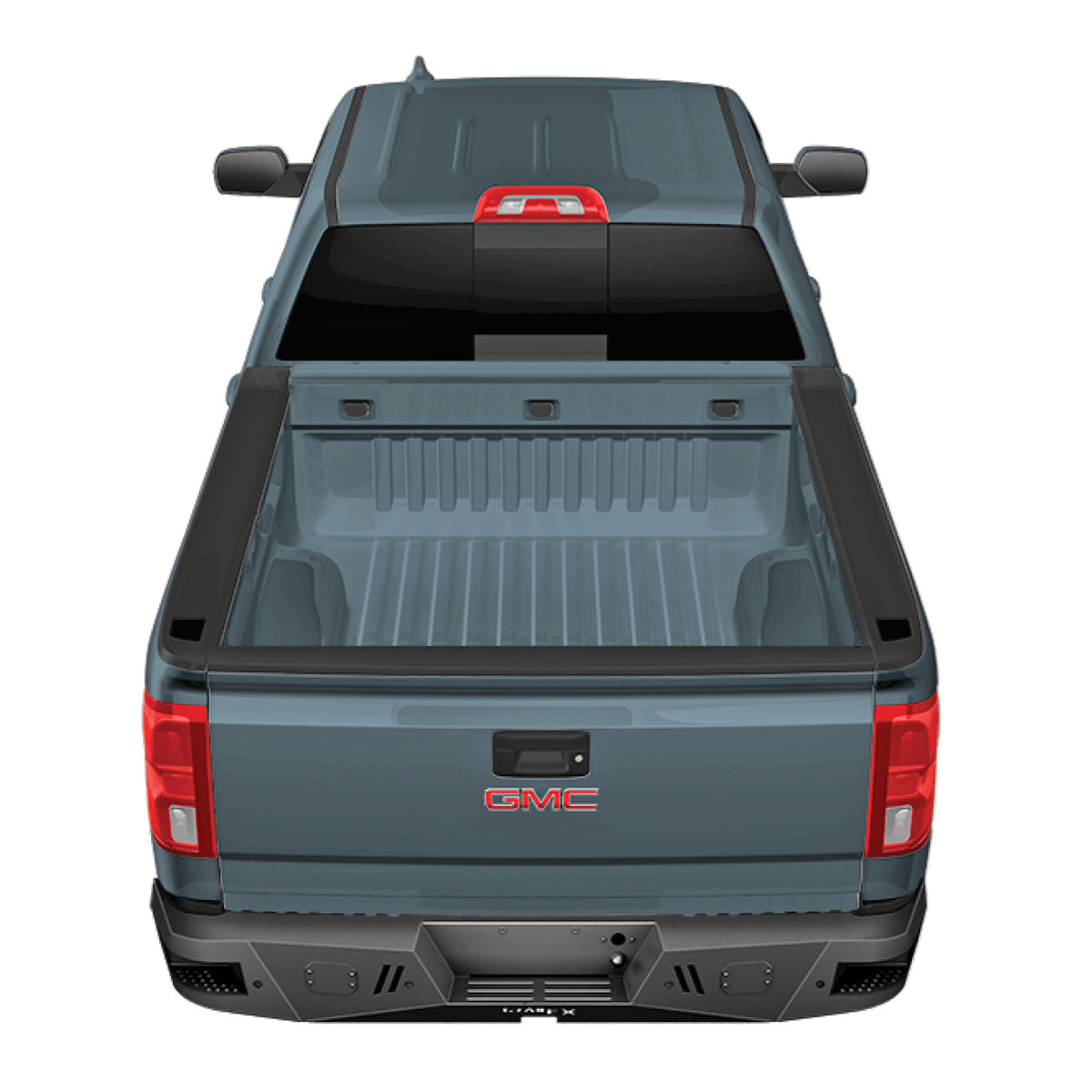 TrailFx - Rear Light Duty Bumper For GMC Sierra 1500 (RLDB004TI)