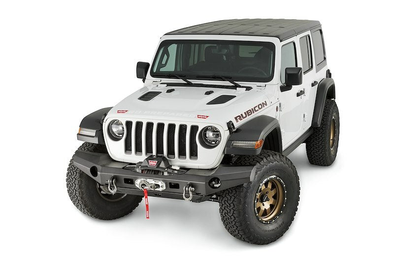 Warn - Elite Front Bumper for 2018-2026 Jeep Wrangler JL / 2020-2026 Jeep Gladiator JT - 101335