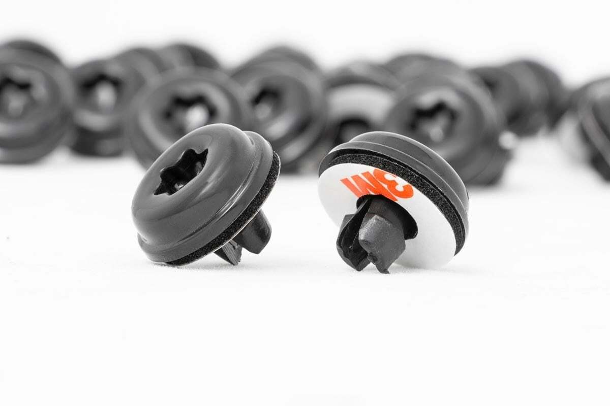 Rough Country 10015 Black Rivet Kit for Fender Flares - 10015