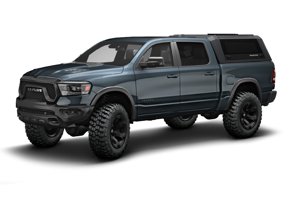 RSI SmartCap - RAM 2500/3500 Truck Bed Cap SmartCapEVO Sport Matte Black 20-24 RAM 2500/3500 6.4 Foot Standard Bed SmartCap - EV1007-MB