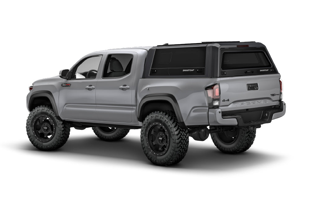 RSI SmartCap - Tacoma Truck Bed Cap SmartCapEVO Sport Matte Black For 16-23 Toyota Tacoma 6 Foot Standard Bed SmartCap - EV1317-MB