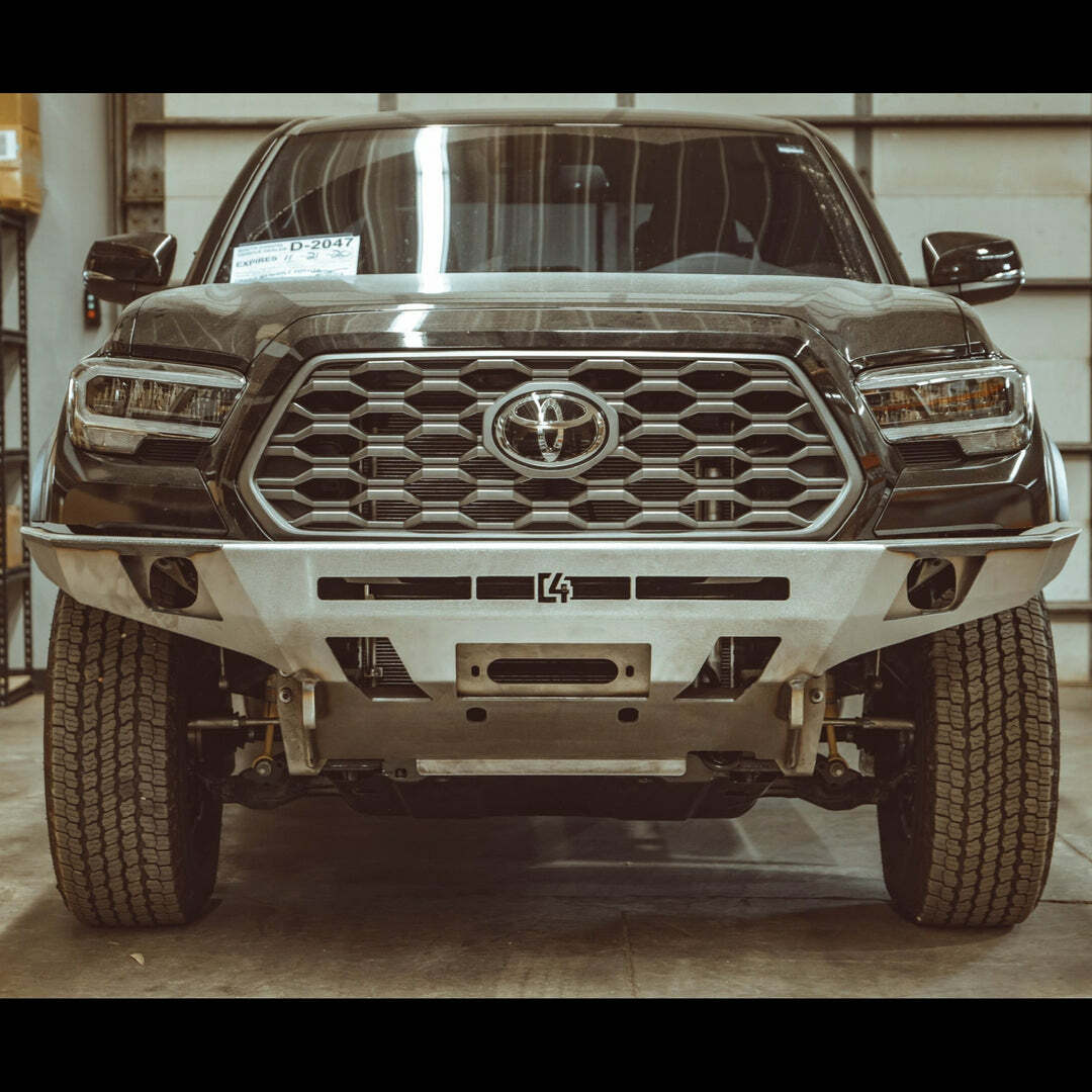 C4 Fabrication - Tacoma Overland Front Bumper / 3rd Gen / 2016-2023 - 1200-3116-30-NB-01NA