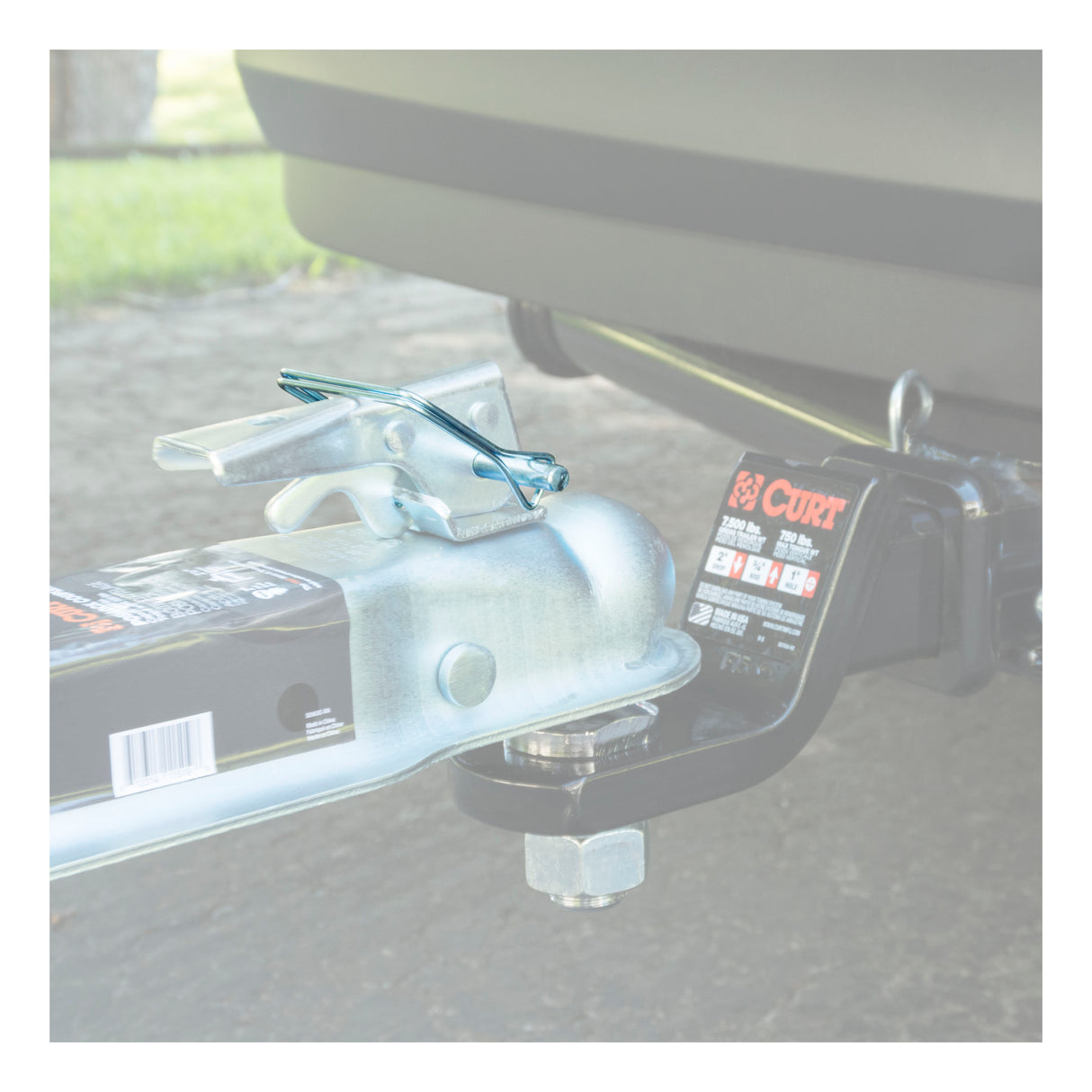 Curt - 1/4" Safety Pin (2-3/4" Pin Length, Packaged) - 25081