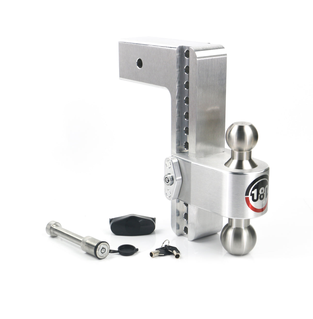 Weigh Safe - LTB10-3-KA Turnover Ball 10" Drop Hitch with 3" Shank Keyed Alike WS05 Included