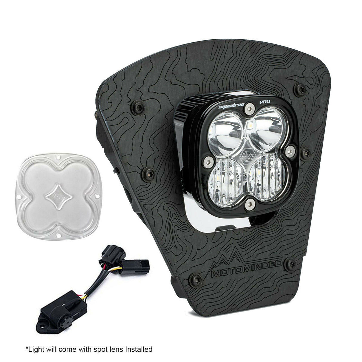 Baja Designs 49-7141 GasGas Squadron Pro (D/C) LED Headlight Kit w/ Dimmer