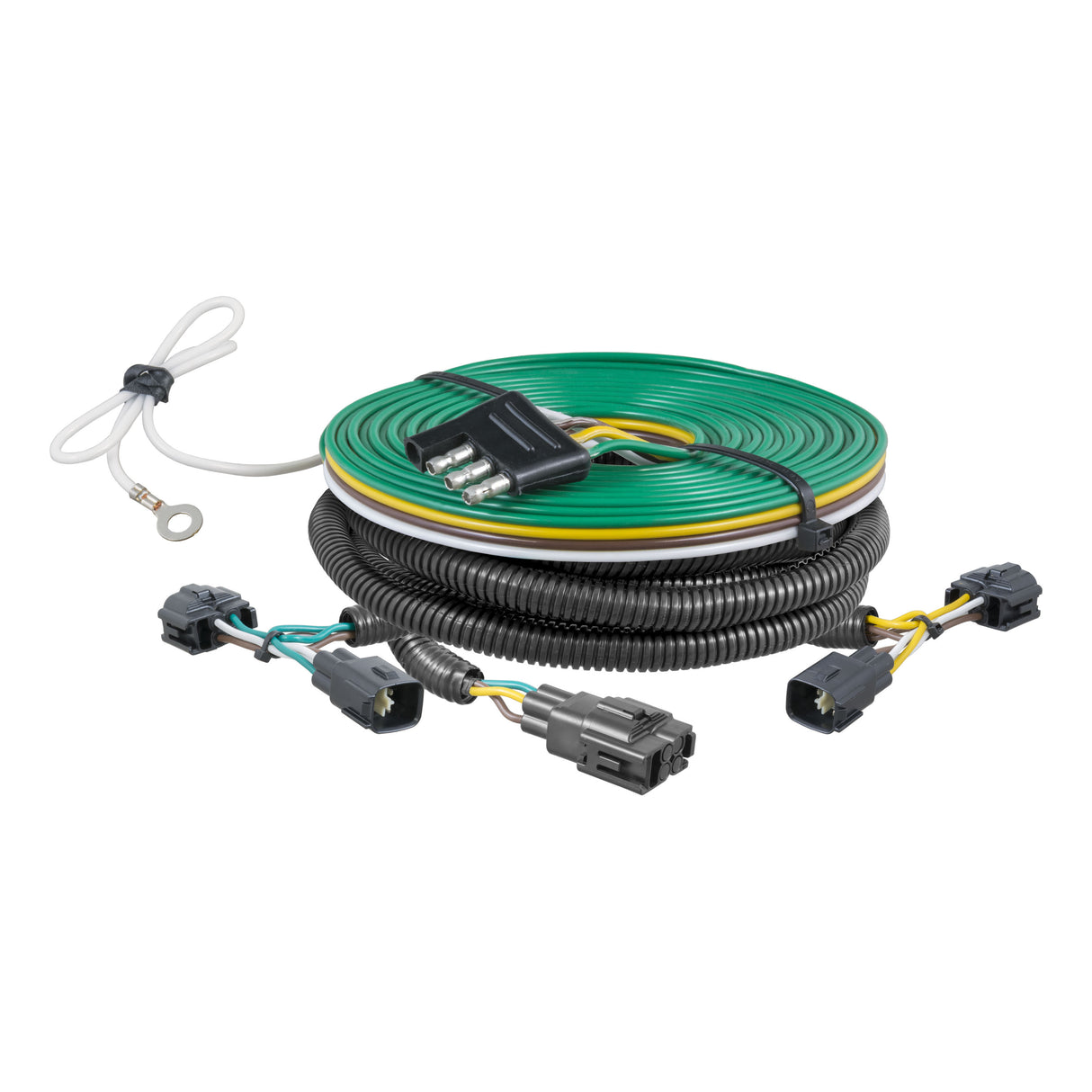 Curt - Custom Towed-Vehicle RV Wiring Harness, Select Jeep Wrangler TJ - 58902