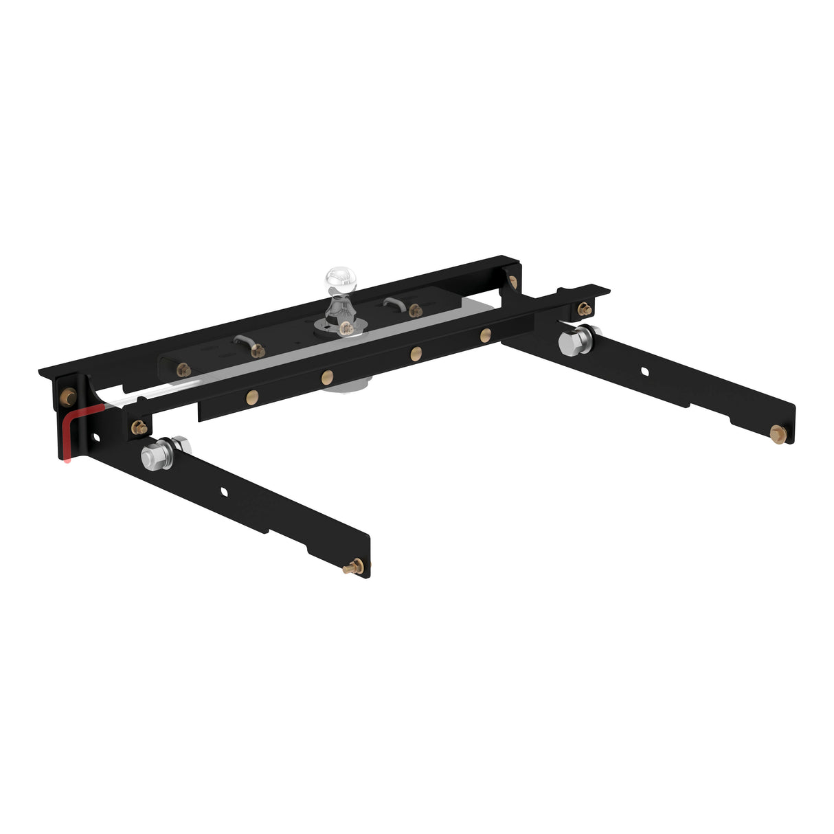 Curt - Under-Bed Gooseneck Installation Brackets, Select Ford F-150, F-250, F-350 - 60636