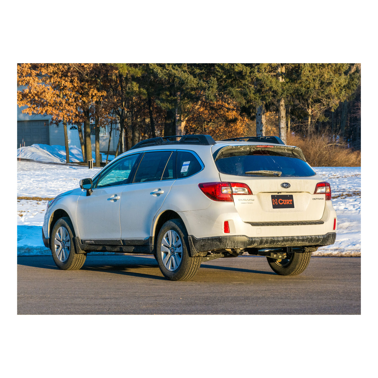Curt - Class 3 Hitch, 2" Receiver, Select Subaru Legacy, Outback (Exposed Main Body) - 13390
