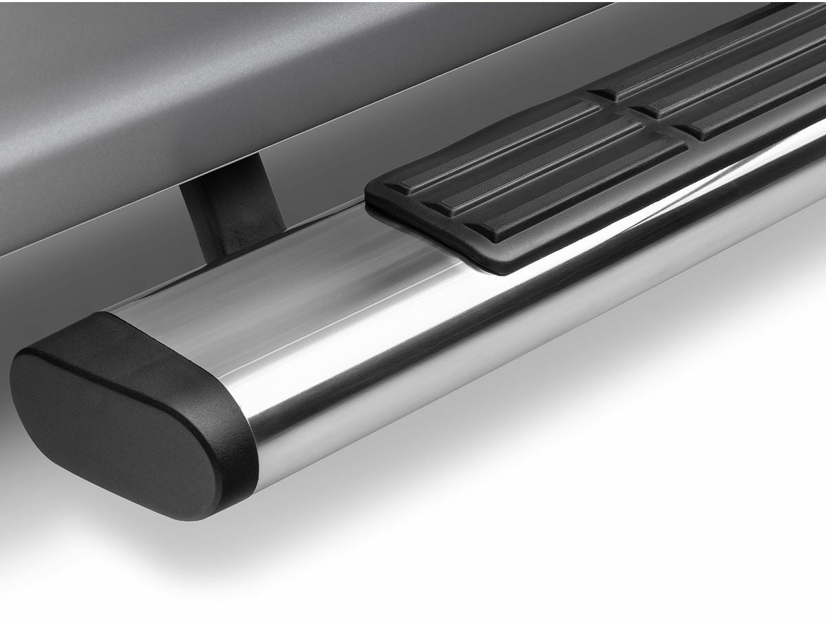 Go Rhino 686404787PS - 6" OE Xtreme SideSteps With Mounting Bracket Kit - Polished Stainless Steel
