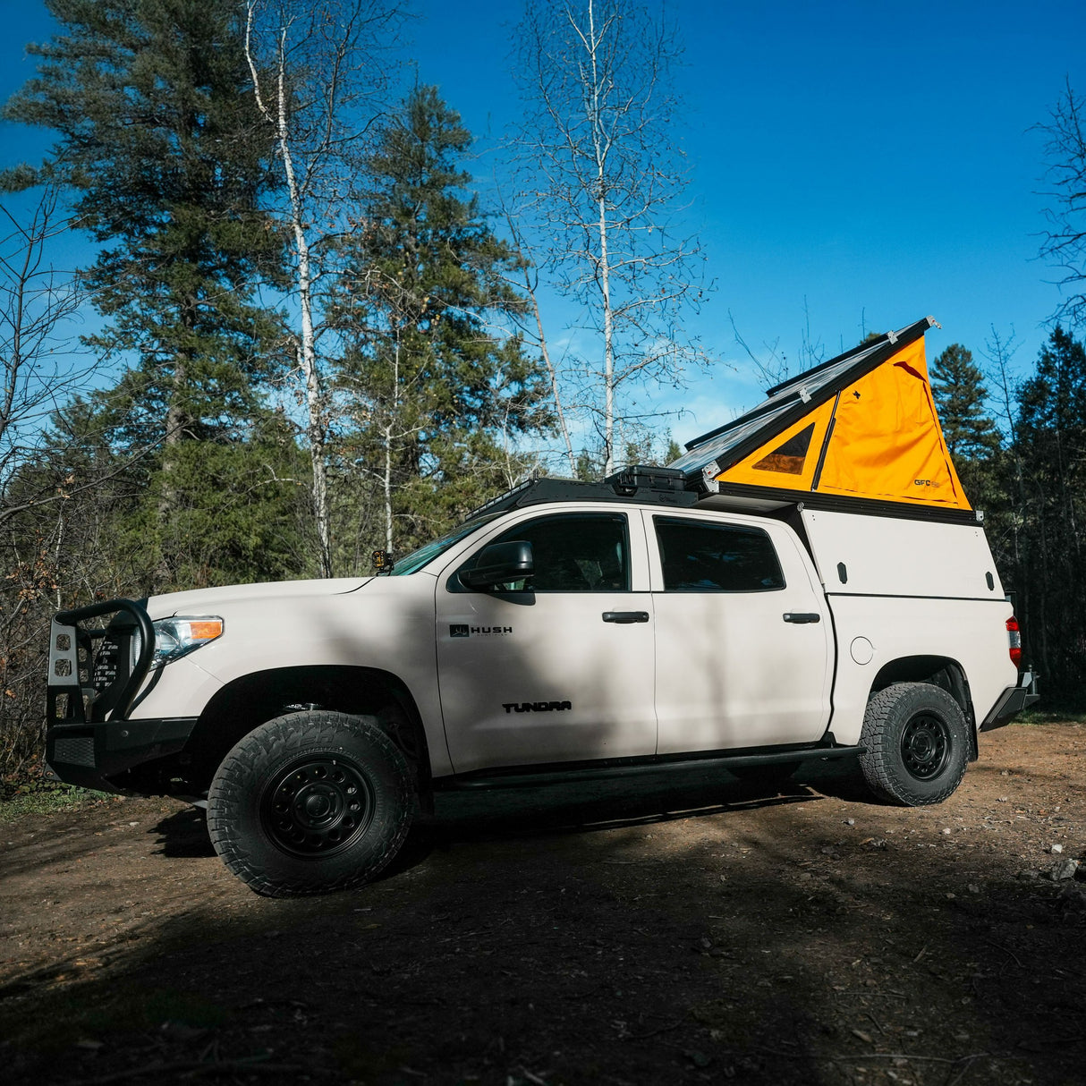 Prinsu - Toyota Tundra 2nd Gen CrewMax Camper Pro Roof Rack | 2007-2021 - Standard - 400-002-012-036