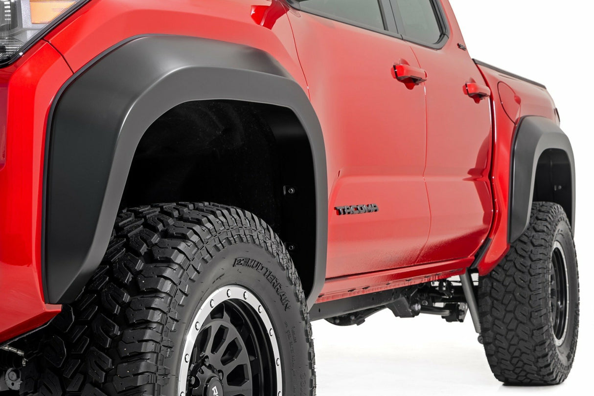 Rough Country - Fender Flares - Sport - 8W7 Blue Crush - Toyota Tacoma 2WD/4WD (2024) - O-T12421-8W7