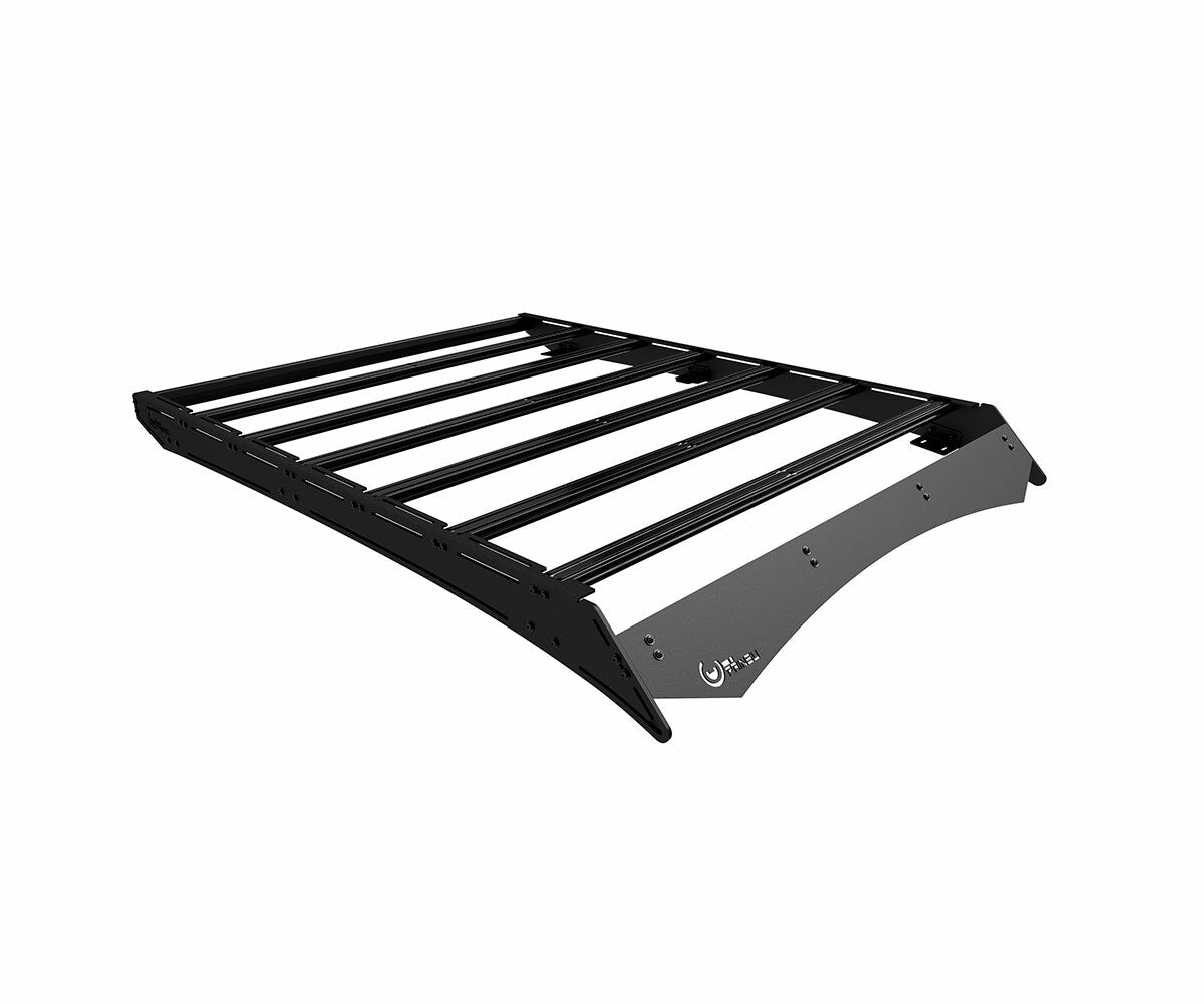 Prinsu - Toyota Tundra CrewMax Prinsu Pro Roof Rack | 2007-2021 - Light Bar Cutout - 400-002-012-007