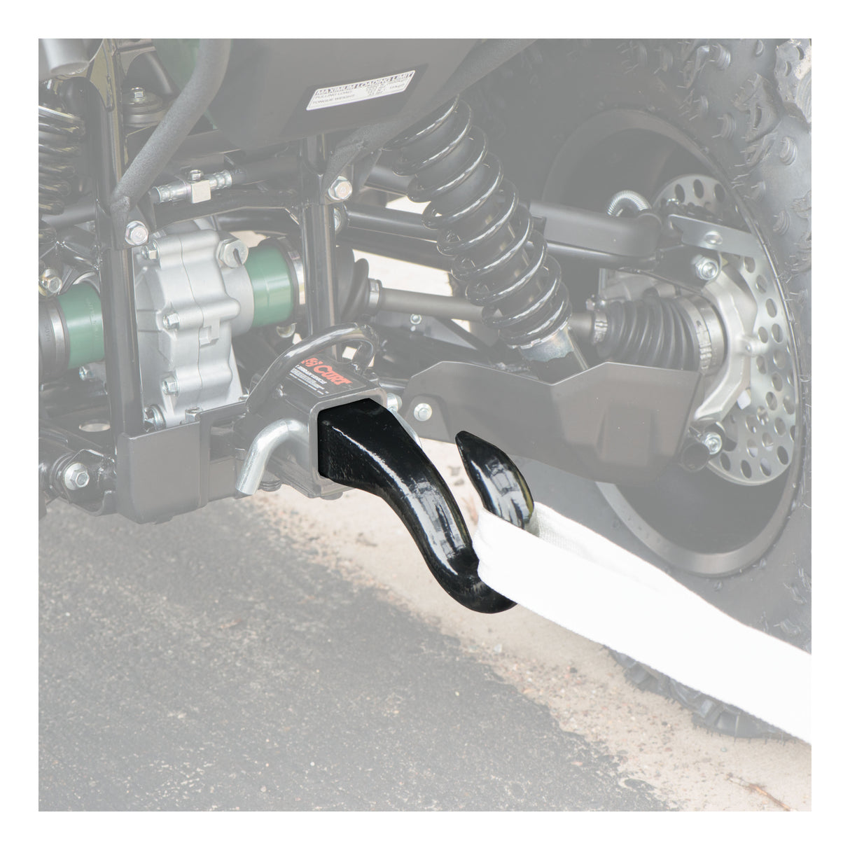 Curt - Forged Tow Hook Mount (2" Shank) - 45500