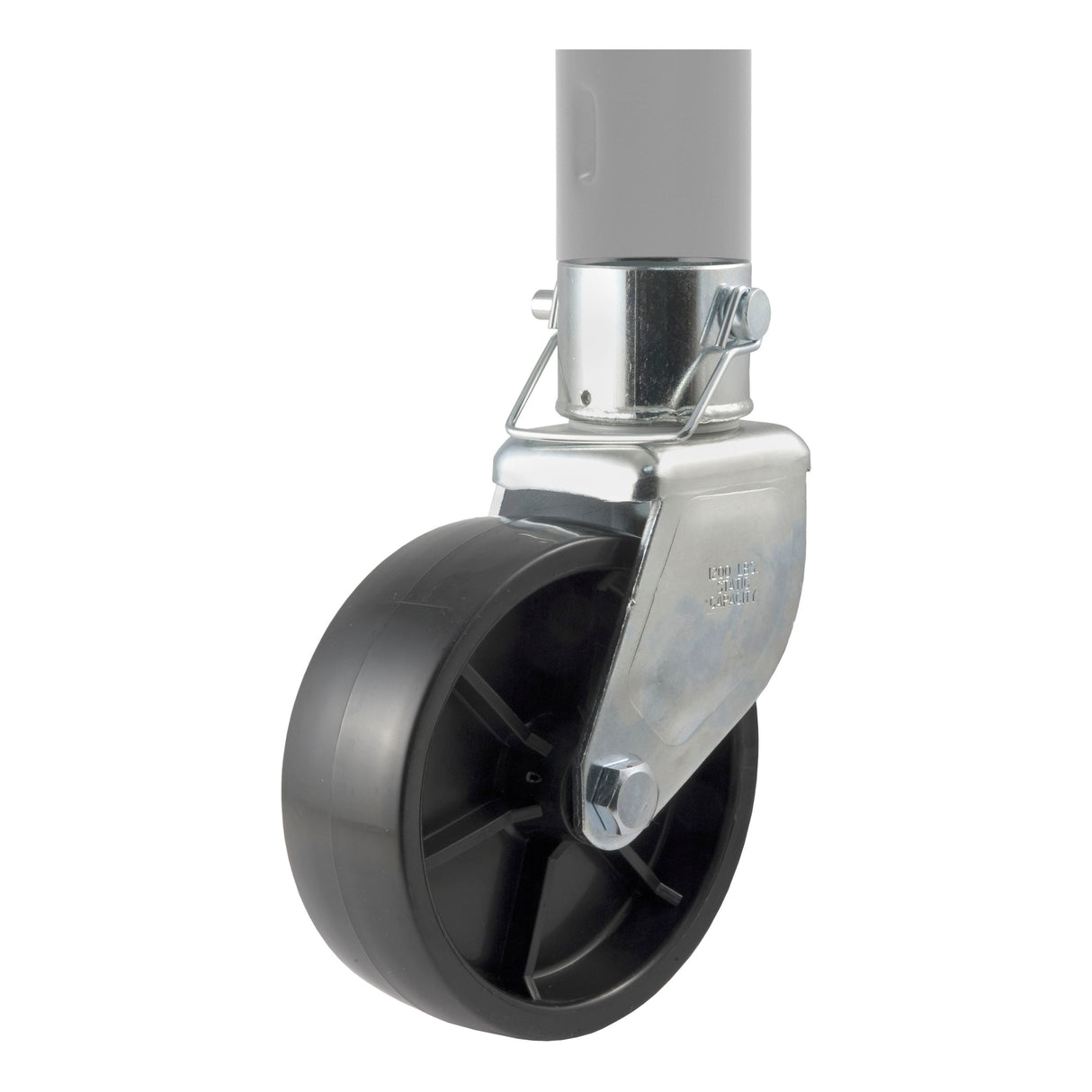 Curt - 6" Jack Caster (Fits 2" Tube, 1,200 lbs, Packaged) - 28277