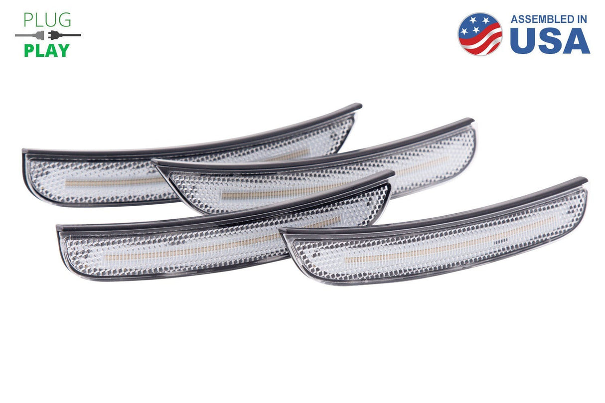 Diode Dynamics - LED Sidemarkers for 2015-2021 Dodge Charger, Clear (set) - DD5110