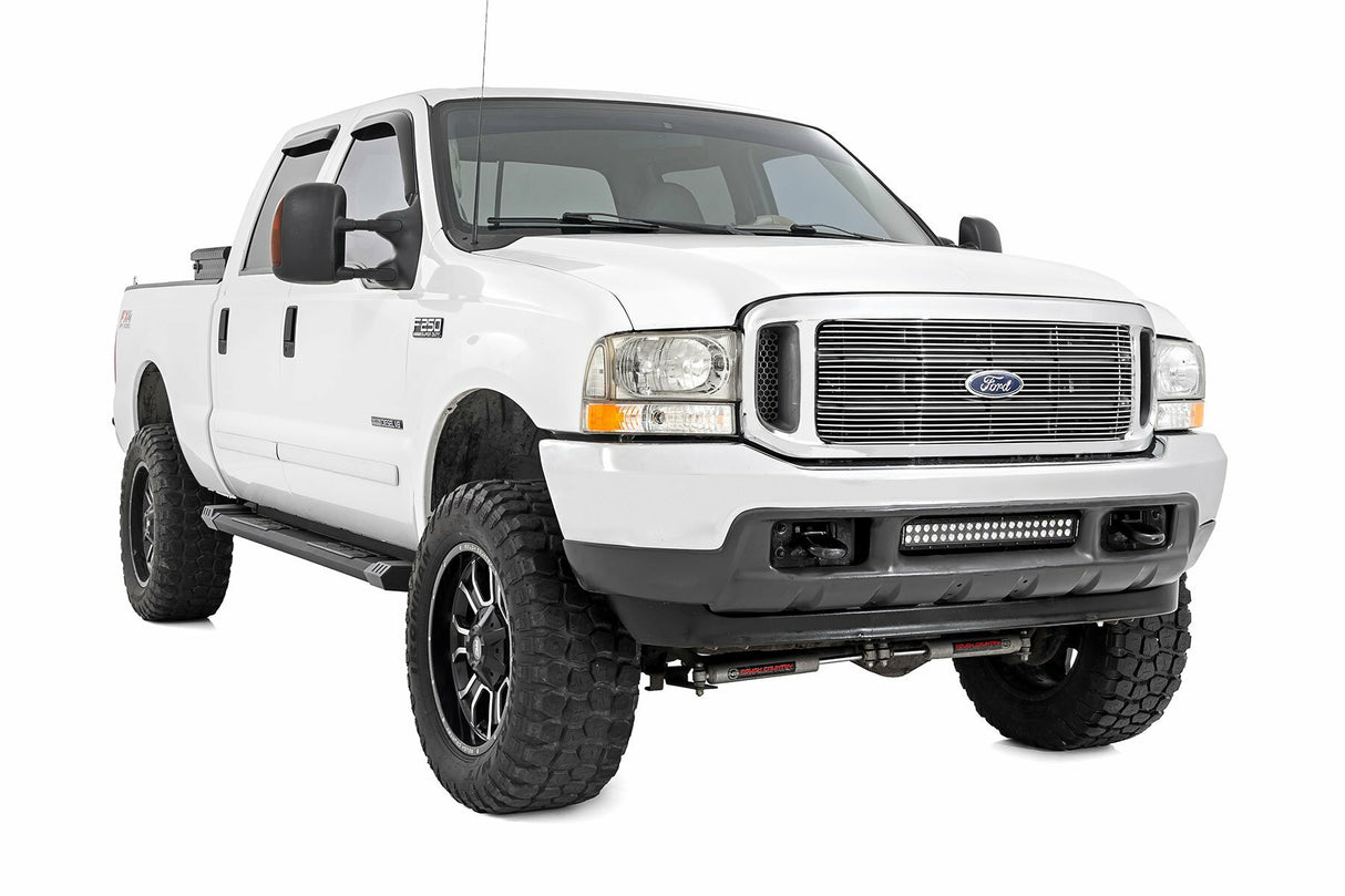 HD2 Aluminum Running Boards - Super Crew Cab - Ford F-250/F-350 Super Duty (99-16)