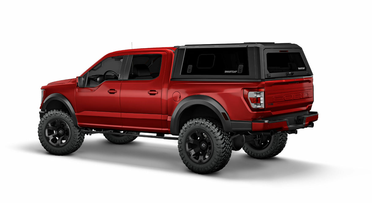 RSI SmartCap - RAM 1500 Truck Bed Cap SmartCapEVO Sport Matte Black For 19-24 RAM 1500 5.7 Foot Short Bed - EV1005-MB