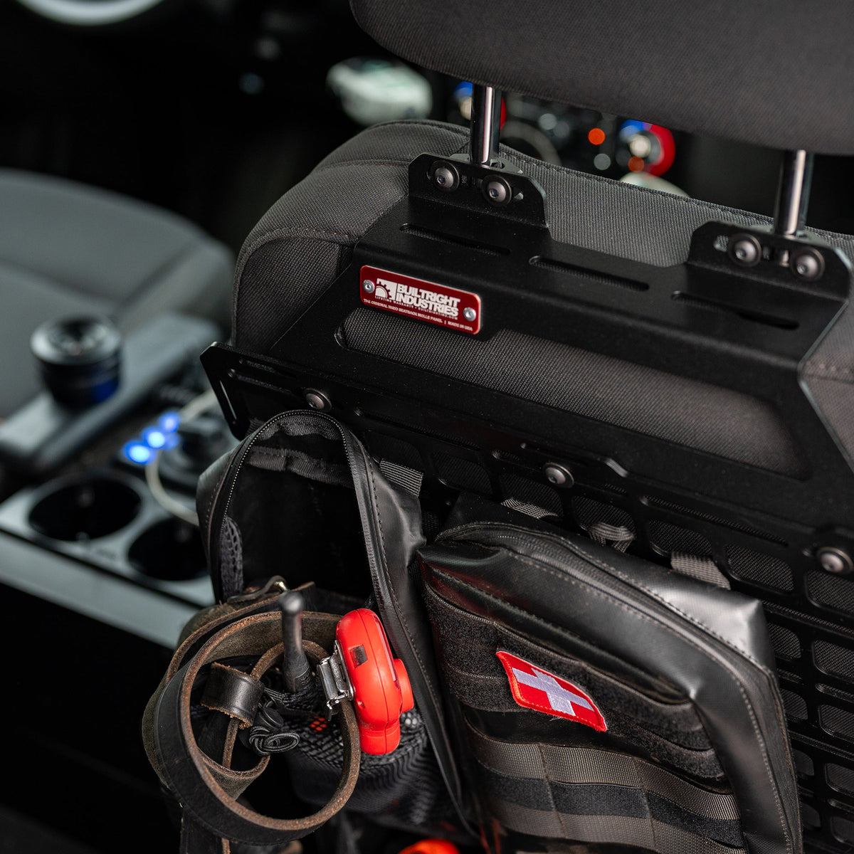 Seat Back Tech Plate MOLLE Kit | Chevrolet Tahoe, Suburban & GMC Yukon (2021+)