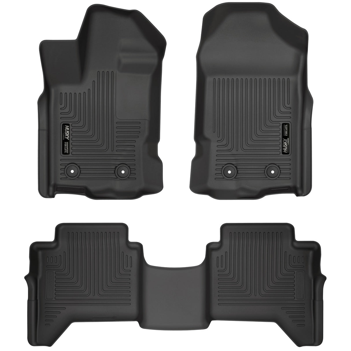 Husky Liners 94101HUL Weatherbeater - Front & 2nd Seat Floor Liners