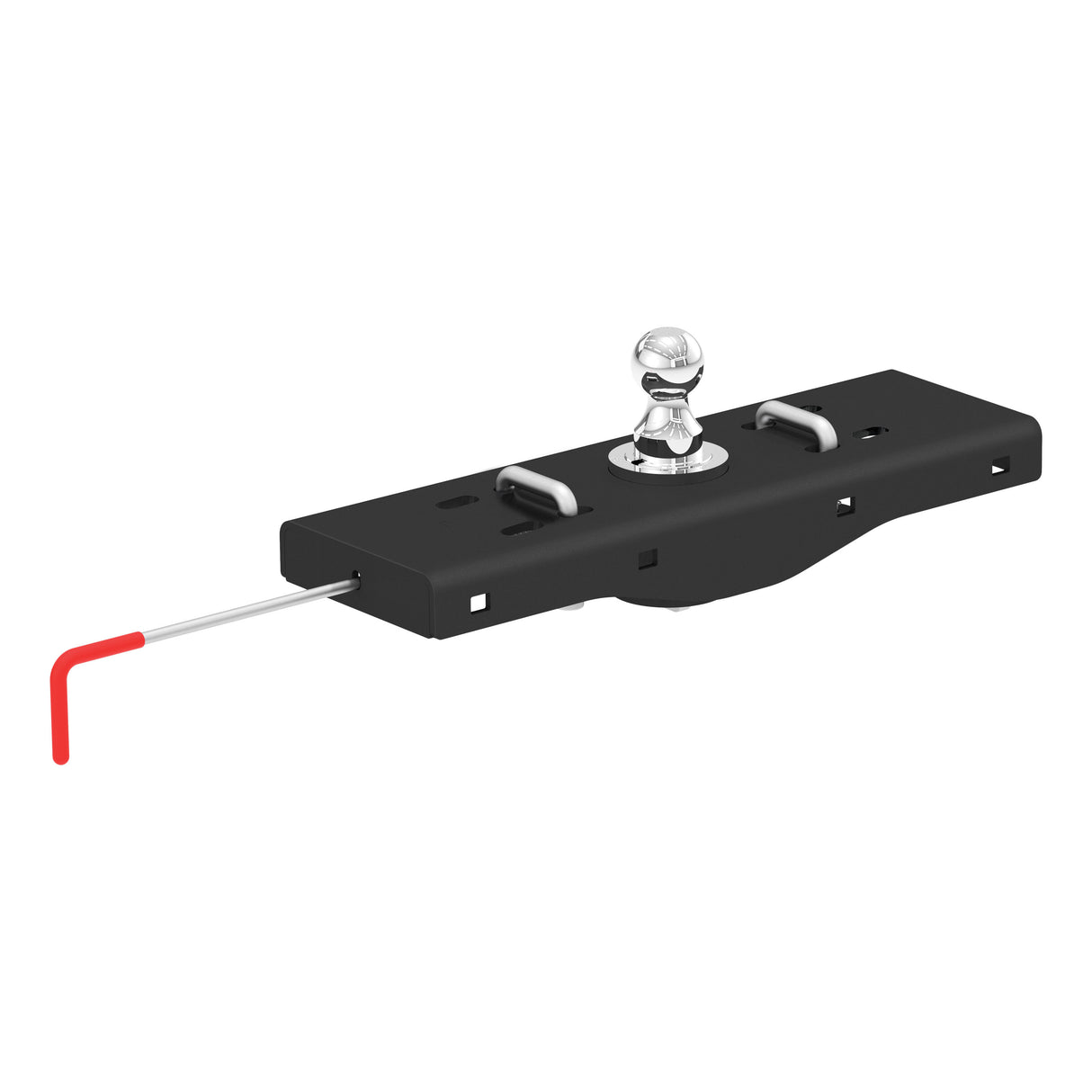 Curt - Double Lock EZr Gooseneck Hitch, 2-5/16" Ball, 30K (Brackets Required) - 60619